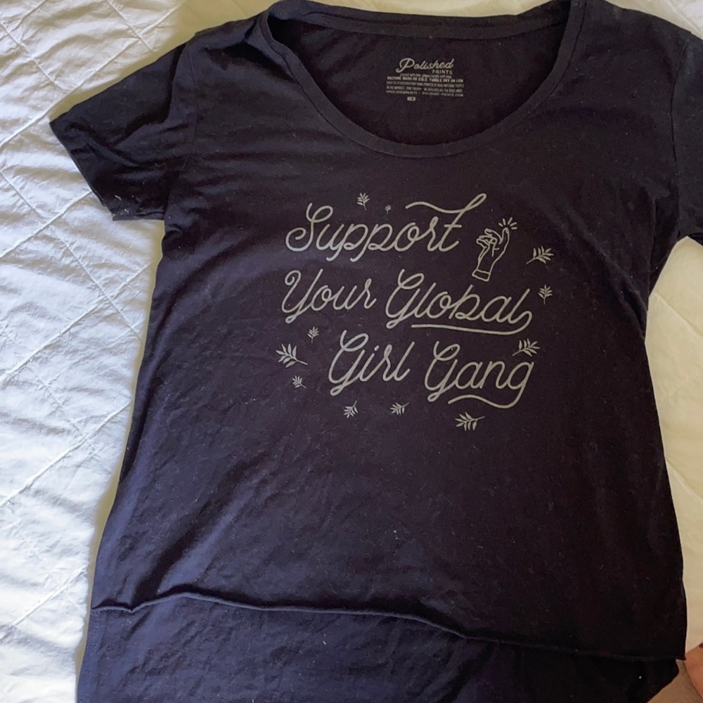 Polished prints tee